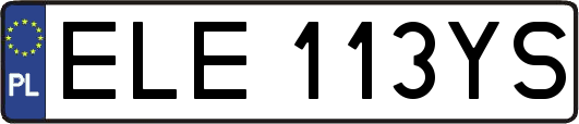 ELE113YS
