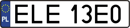 ELE13E0