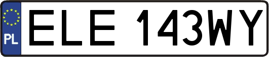 ELE143WY