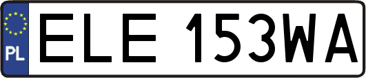 ELE153WA