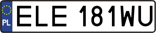 ELE181WU