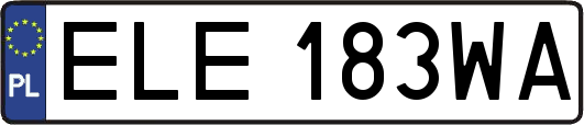 ELE183WA