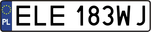 ELE183WJ