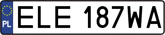 ELE187WA
