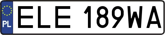 ELE189WA