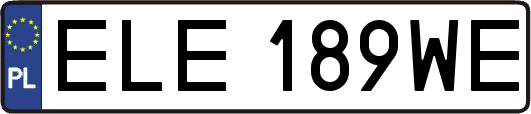 ELE189WE