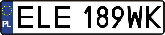 ELE189WK