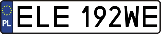 ELE192WE