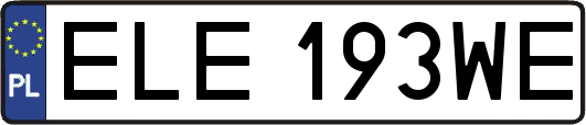 ELE193WE