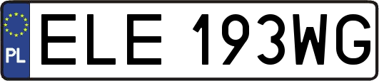 ELE193WG