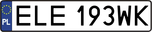 ELE193WK
