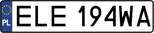 ELE194WA