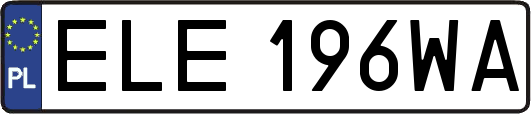 ELE196WA