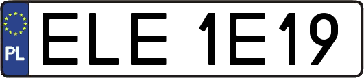 ELE1E19