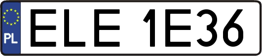 ELE1E36