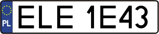 ELE1E43