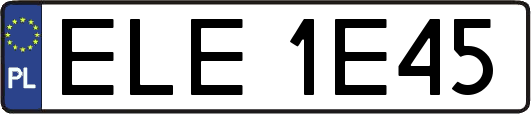 ELE1E45