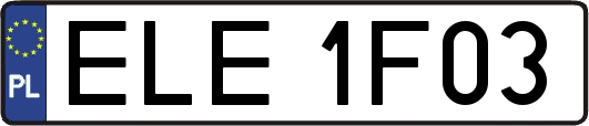 ELE1F03