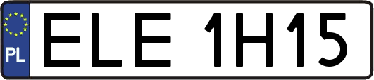 ELE1H15