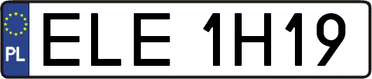 ELE1H19