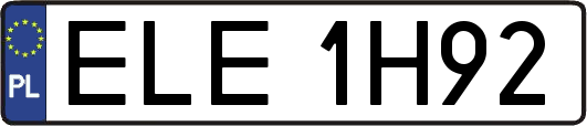 ELE1H92