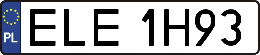ELE1H93