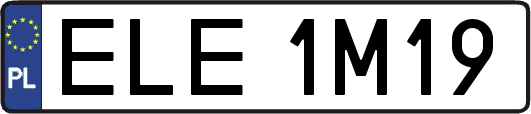 ELE1M19
