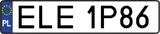 ELE1P86