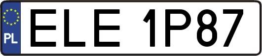 ELE1P87