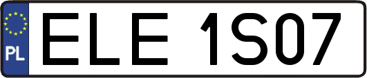 ELE1S07