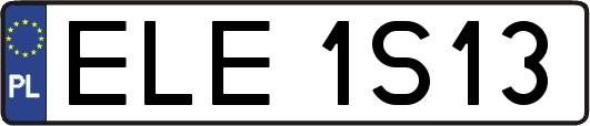 ELE1S13