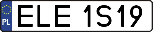 ELE1S19