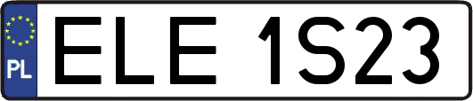 ELE1S23