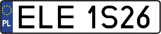 ELE1S26