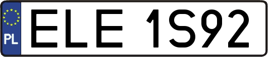 ELE1S92
