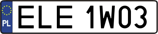 ELE1W03