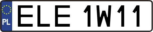 ELE1W11