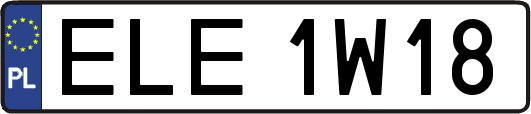 ELE1W18