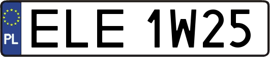 ELE1W25