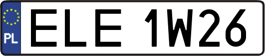 ELE1W26