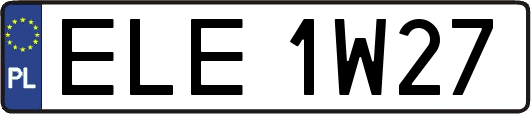 ELE1W27