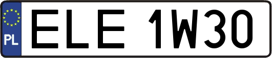 ELE1W30