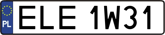 ELE1W31
