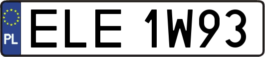 ELE1W93