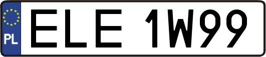 ELE1W99