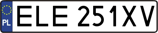 ELE251XV