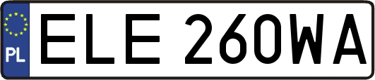 ELE260WA