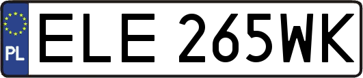 ELE265WK