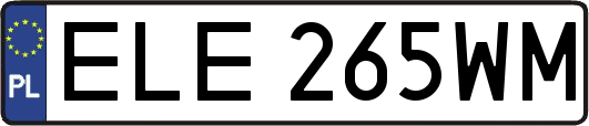 ELE265WM