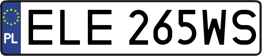 ELE265WS